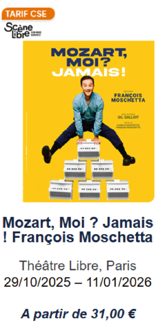 Mozart, Moi ? Jamais ! François Moschetta